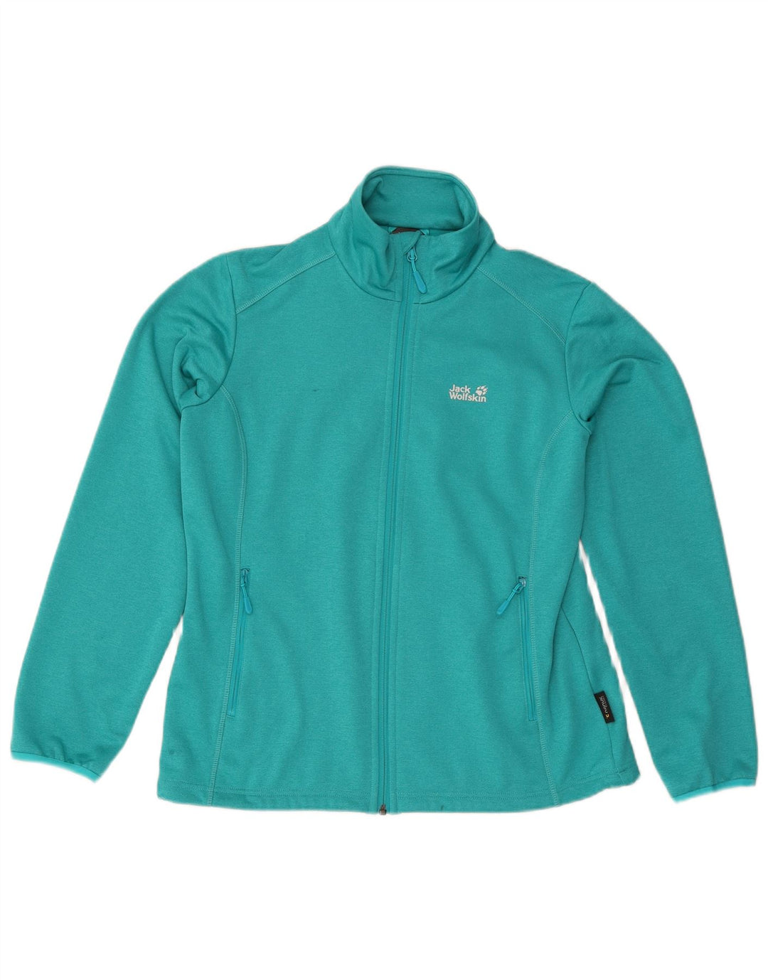 Giacca da tuta da donna Jack Wolfskin UK 14/16 Large Turchese