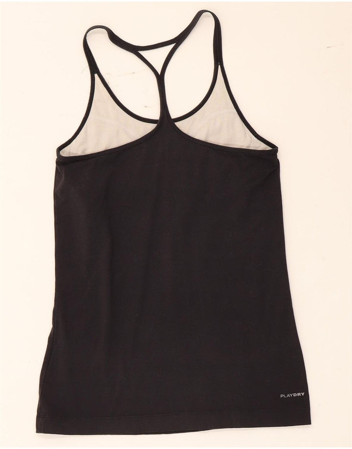 Canotta Reebok da donna UK 8 Small nera in poliammide