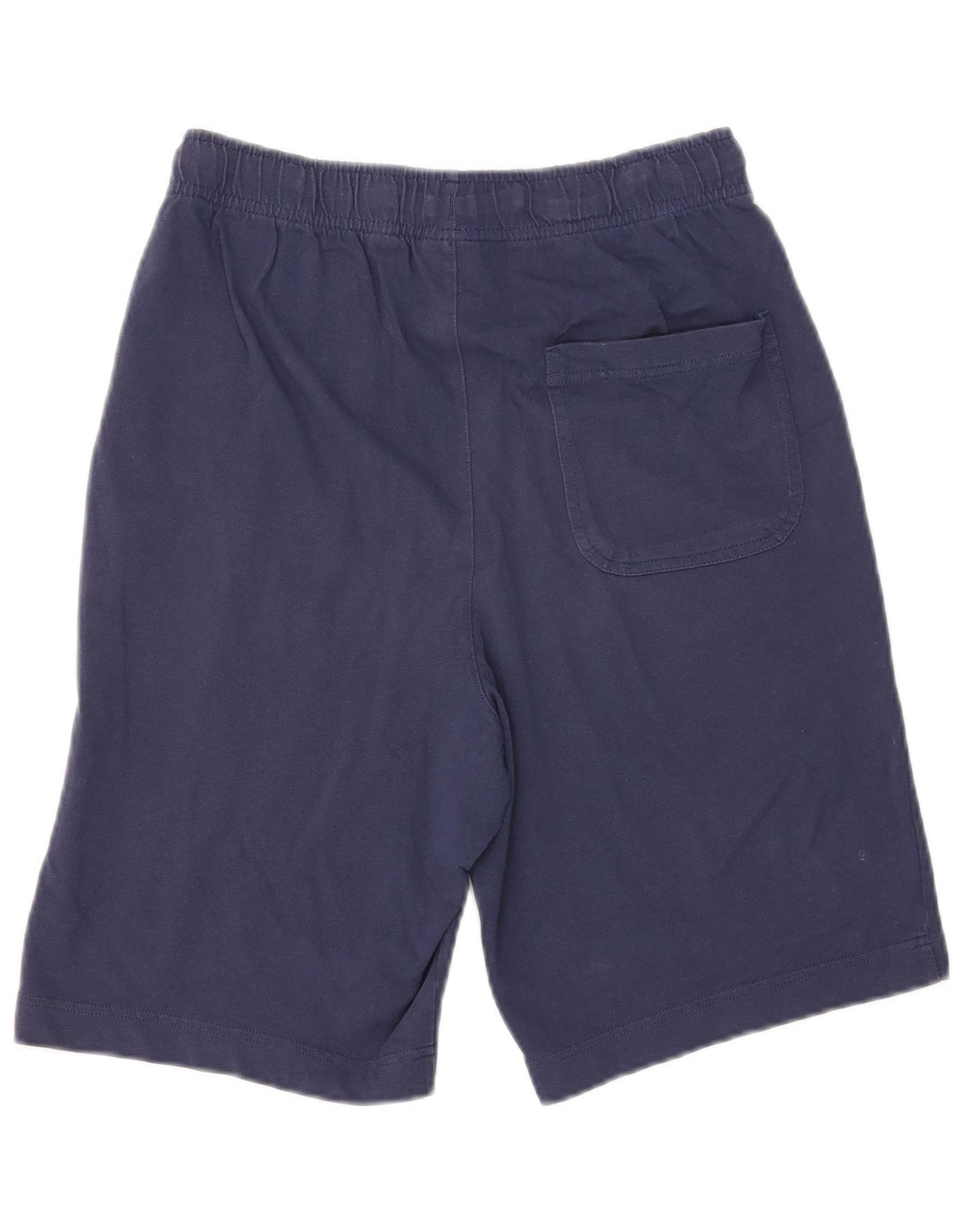Pantaloncini sportivi da uomo NIKE piccoli in cotone blu navy