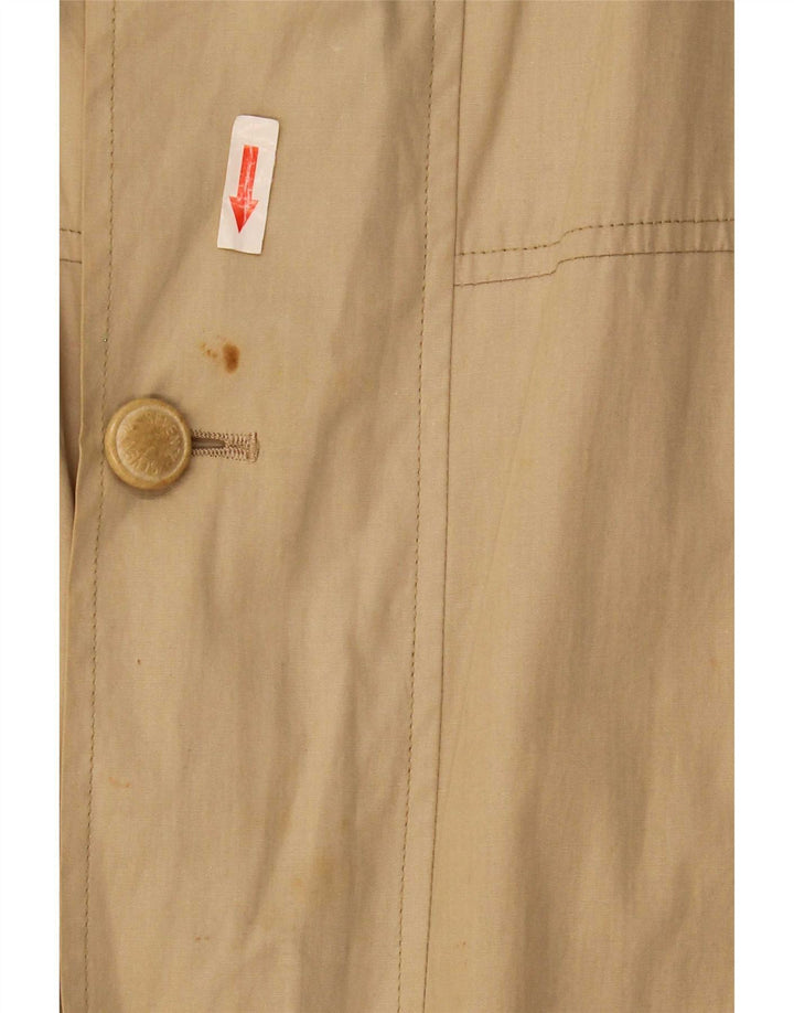 Giubbotto bomber da uomo Seventy UK 38 Cotone beige medio