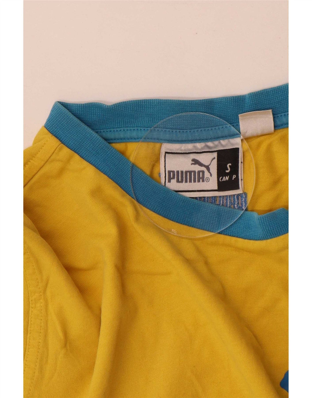 T-shirt grafica da uomo Puma Top Small gialla