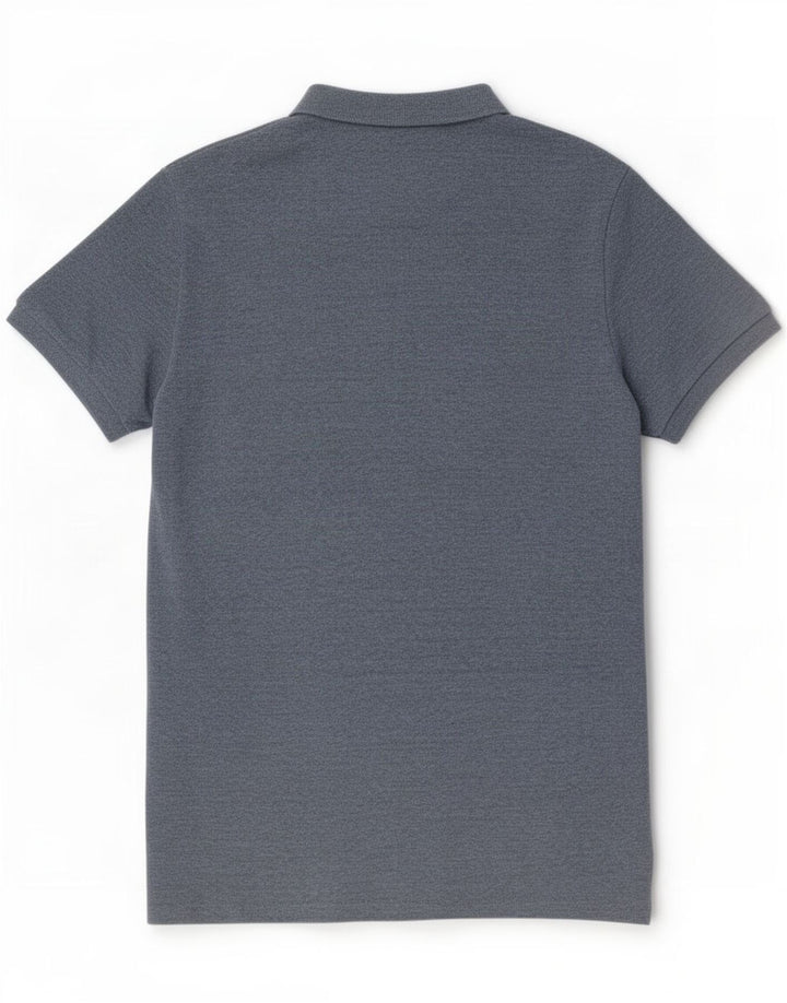 Polo grafica da uomo Superdry grande in cotone blu