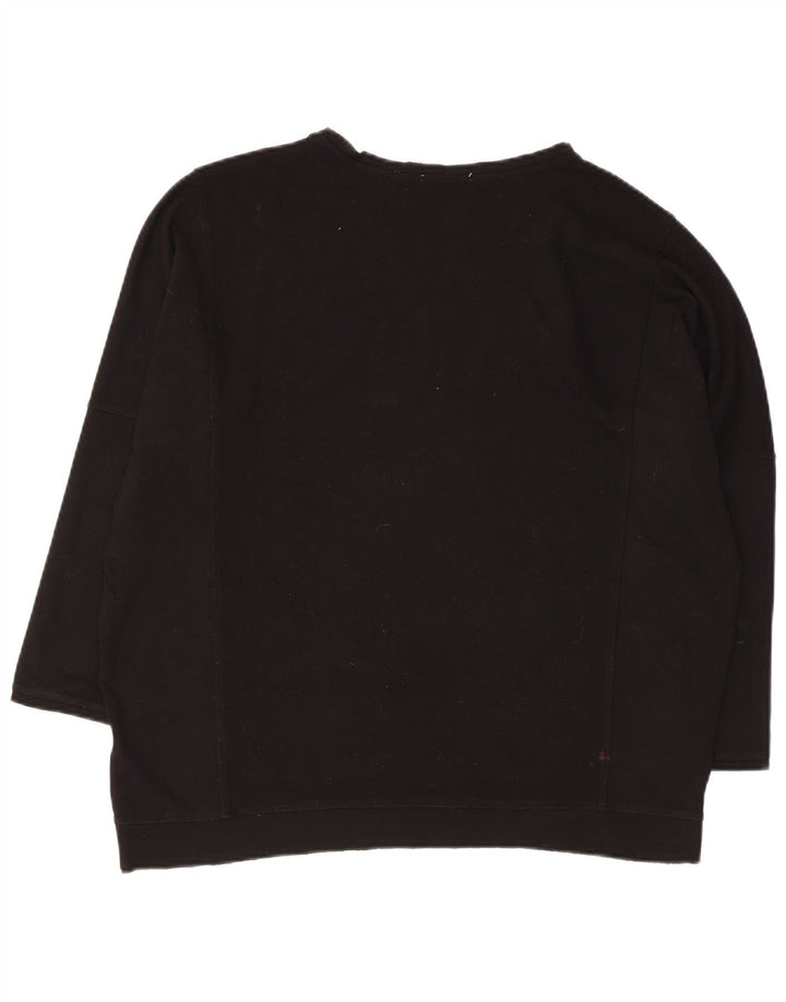 Felpa oversize da donna Zara UK 10 piccola nera