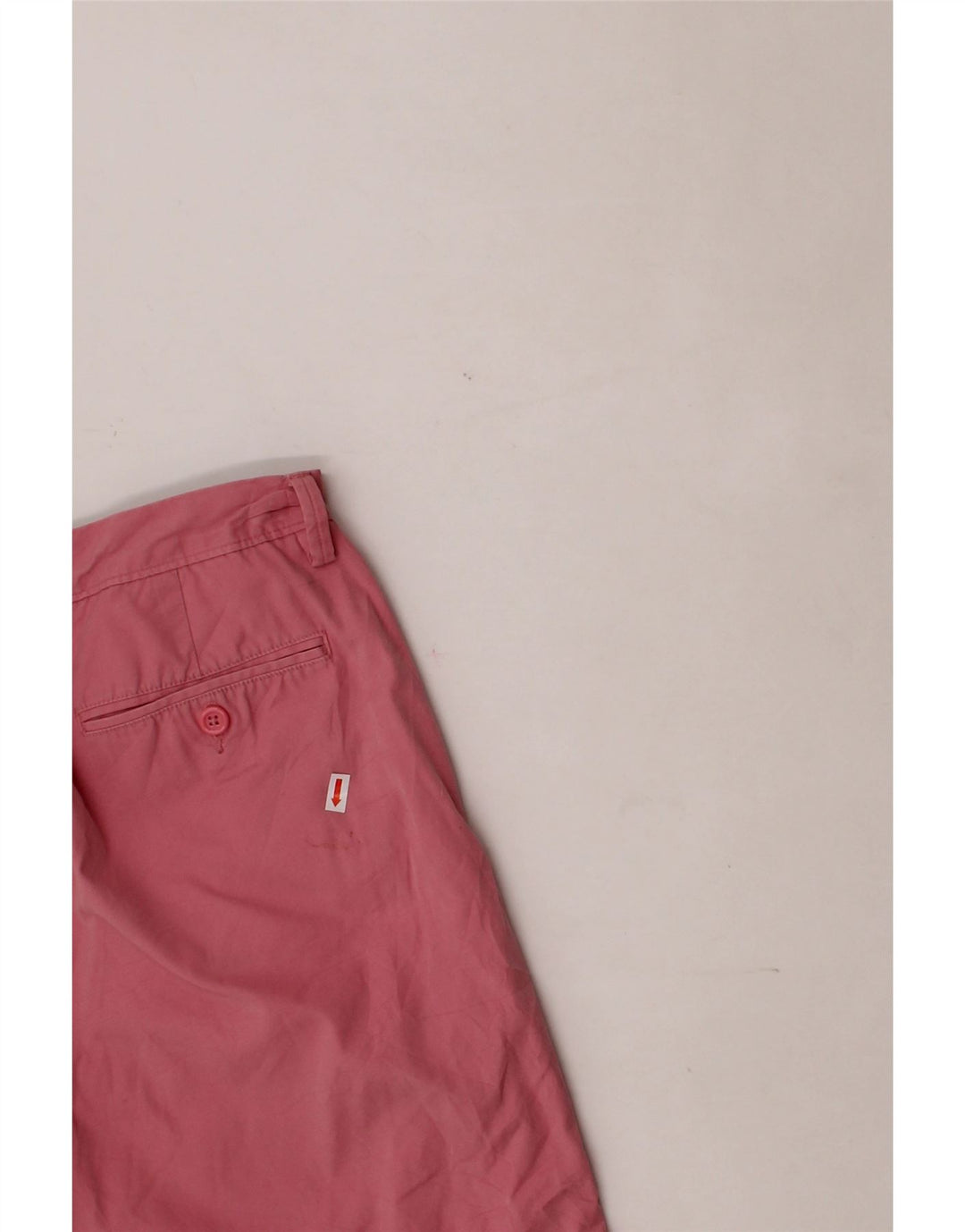 J. CREW Mens Chino Shorts W32 Medium Pink Cotton Vintage J. Crew and Second-Hand J. Crew from Messina Hembry 