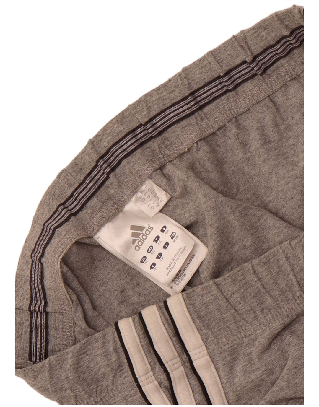 Pantaloni da tuta da donna Adidas Joggers UK 14 Large Grigio Cotone