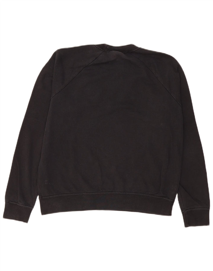 Felpa Nike Uomo Maglia Media Cotone Nero