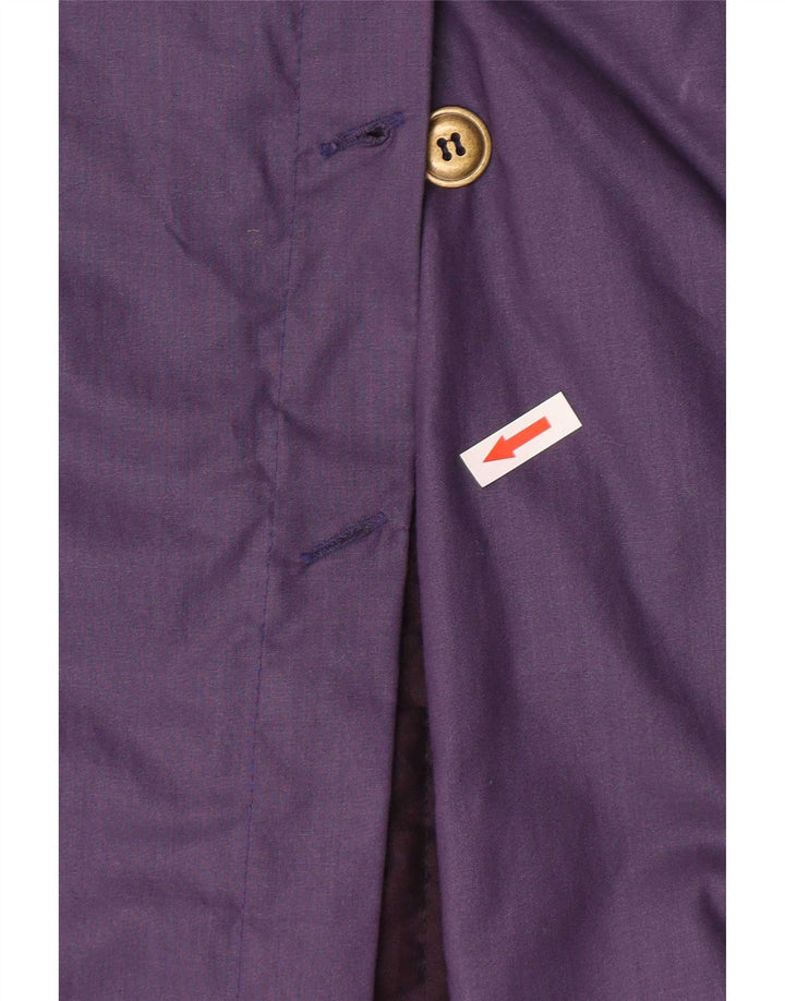 Trench da donna NINO UK 14 Poliestere viola medio