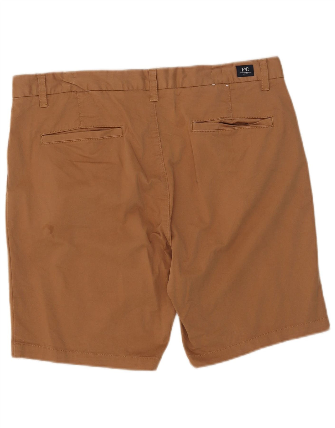 Pantaloncini chino da uomo French Connection W36 grandi in cotone marrone