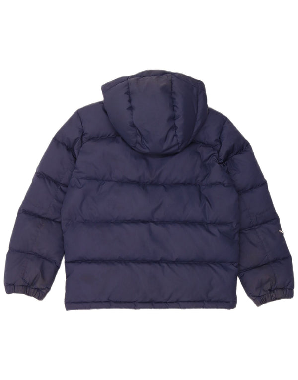 Giacca imbottita con cappuccio Polo Ralph Lauren per ragazzi 10-11 anni media blu navy