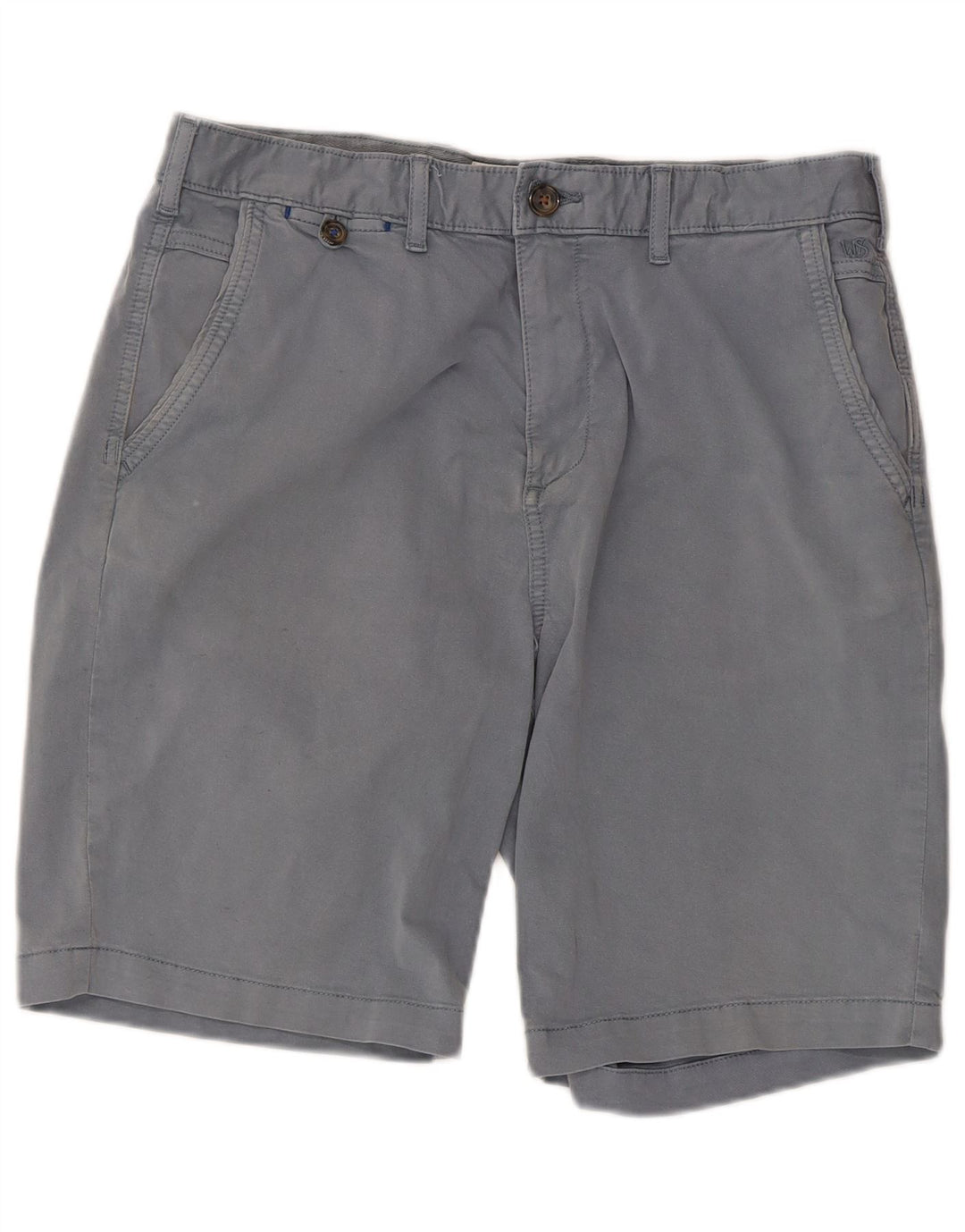 Pantaloncini chino da uomo White Stuff W34 grandi in cotone grigio