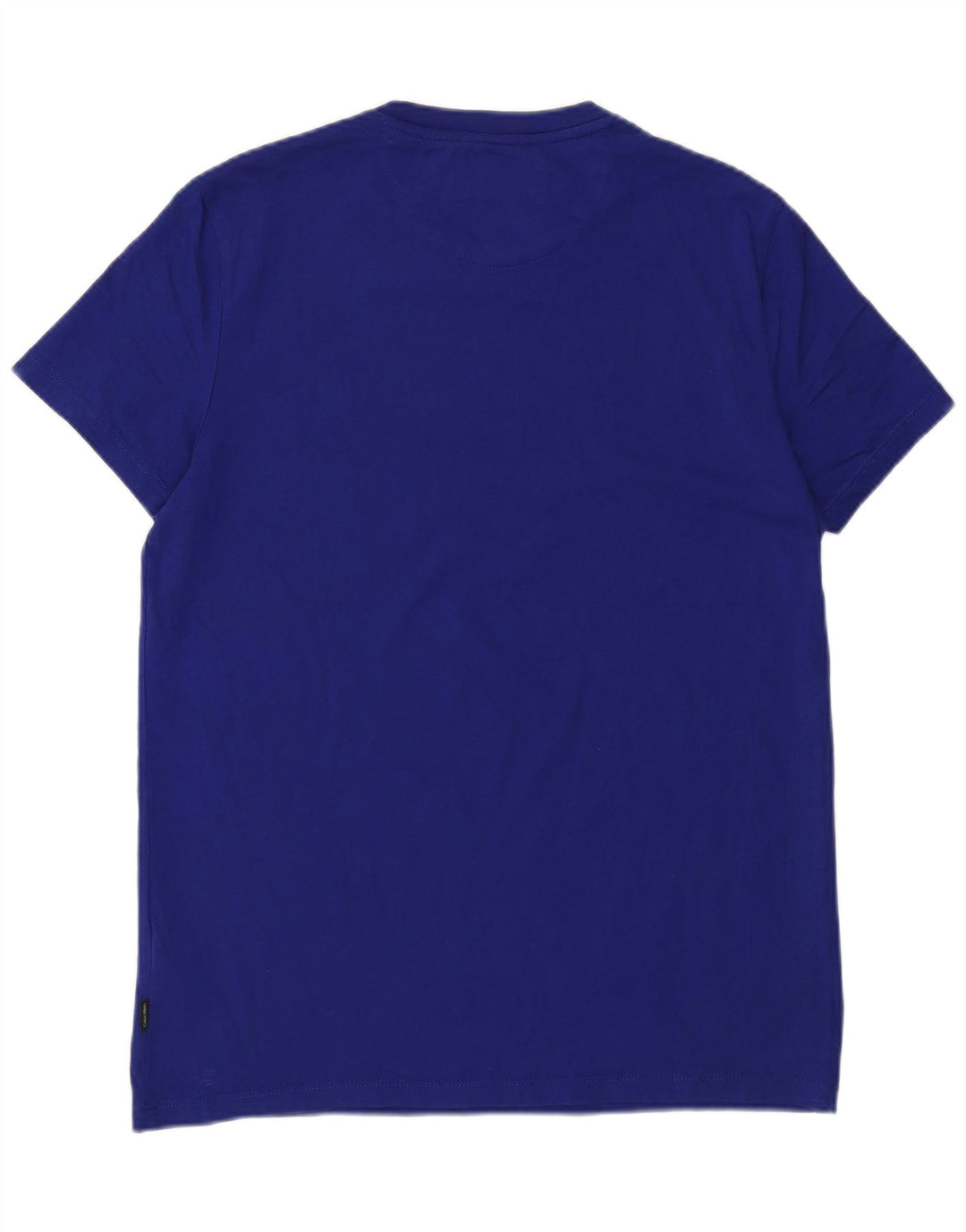 T-shirt da uomo Calvin Klein Top piccola in cotone blu