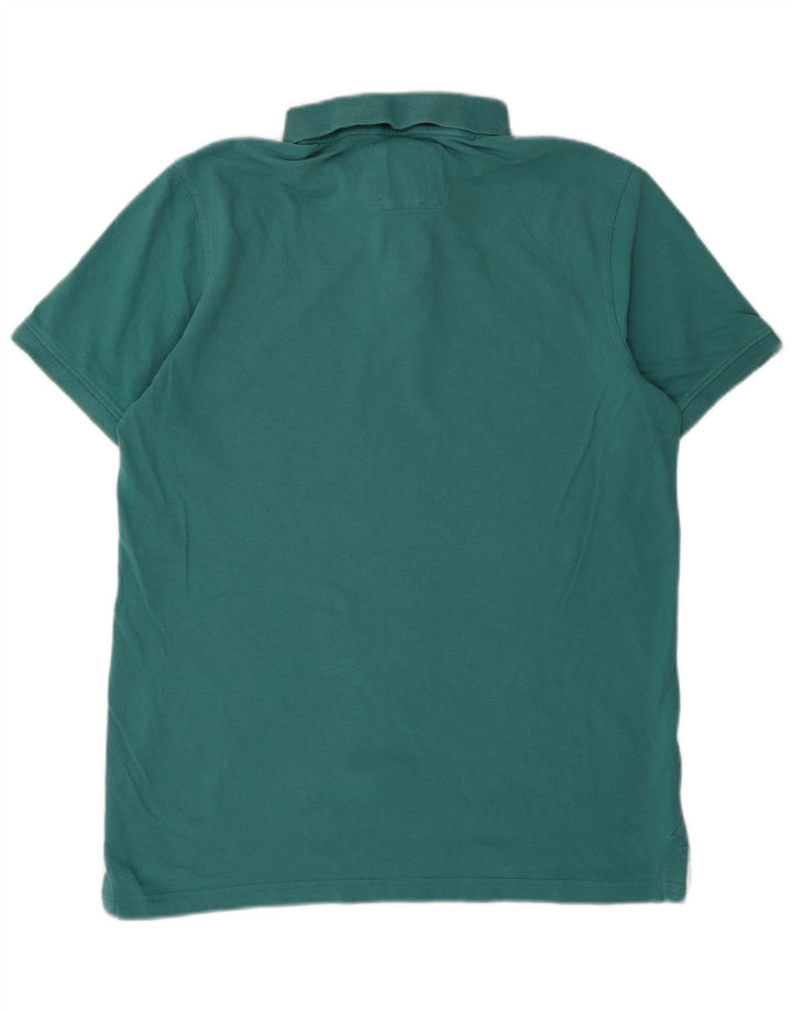 Crew Clothing Polo da uomo in cotone turchese medio