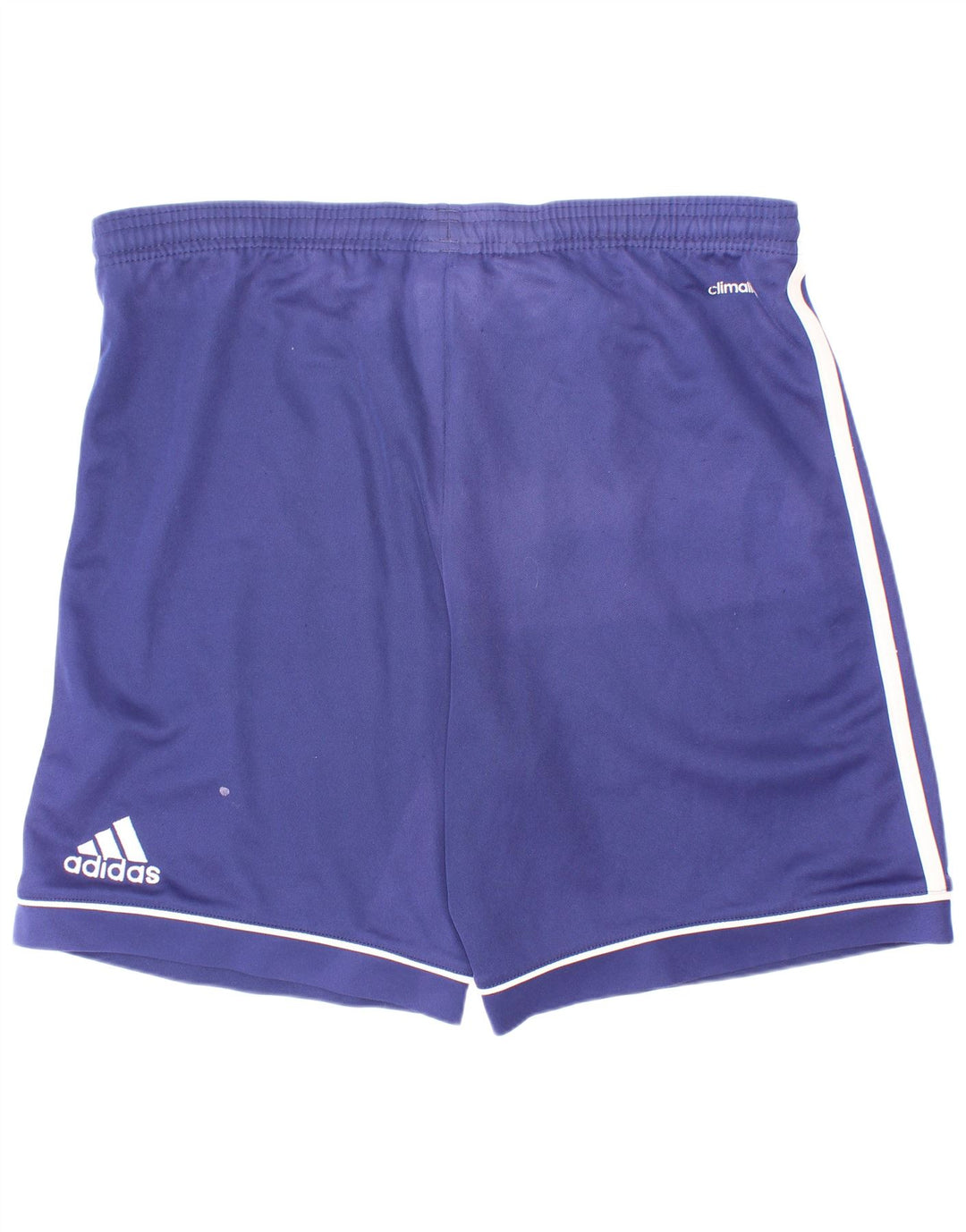 Pantaloncini sportivi Adidas Climalite da ragazzo 13-14 anni in poliestere blu