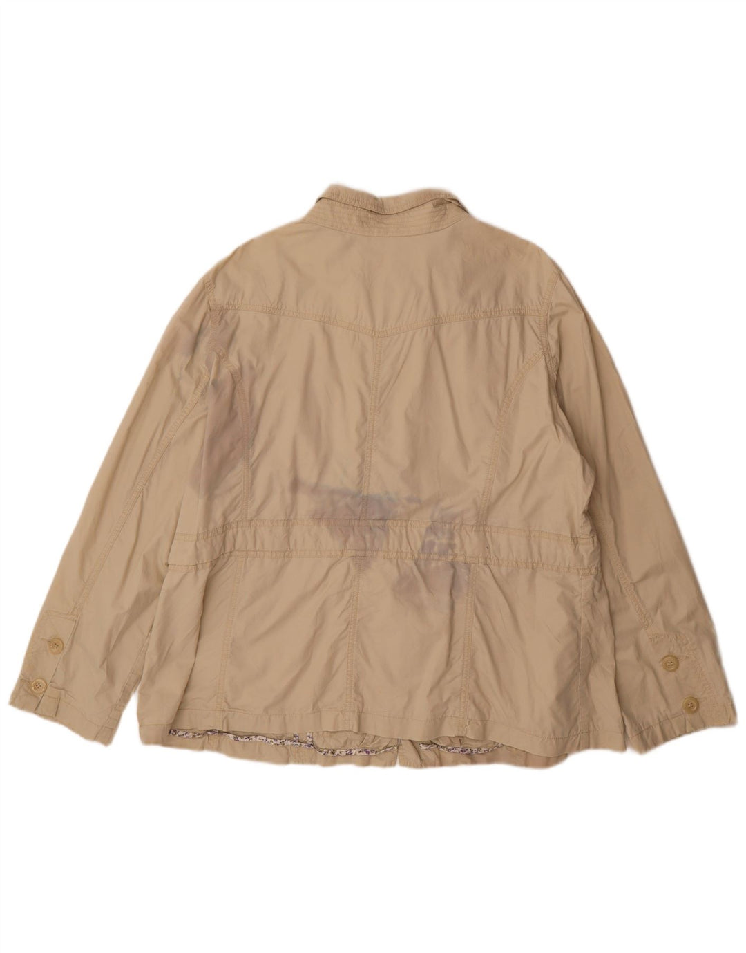 Giacca multiuso da donna Marks & Spencer UK 22 3XL Cotone beige