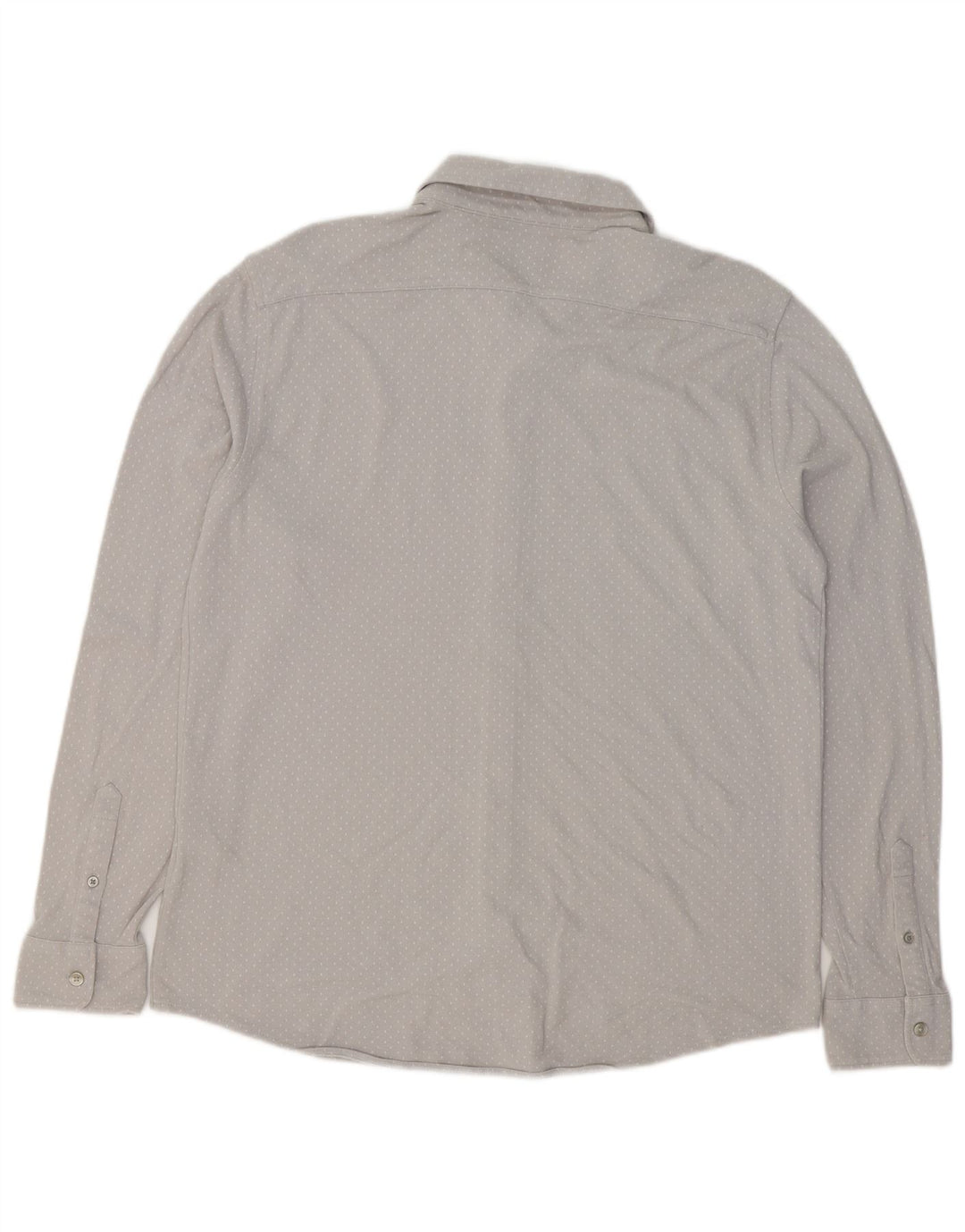 Camicia da uomo Dockers in cotone maculato grigio medio