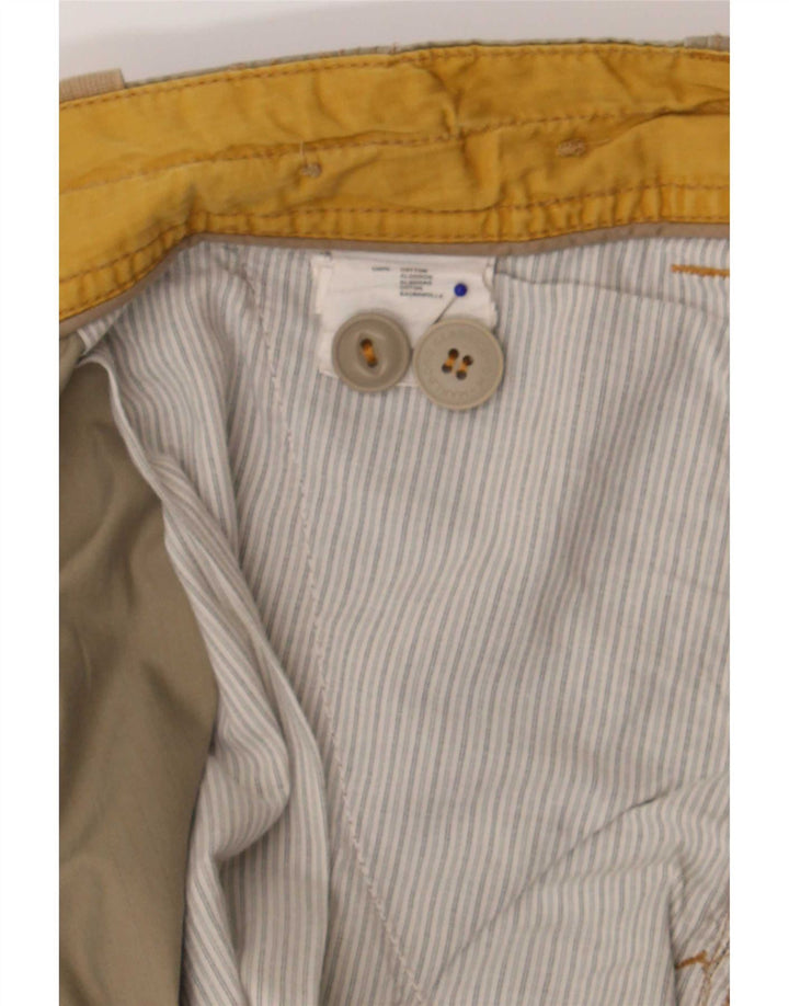 Pantaloncini cargo da uomo vestibilità regolare Marlboro Classics W40 XL cotone kaki
