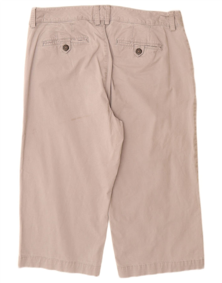 Pantaloni Capri dritti da donna Eddie Bauer W32 L19 Grigi