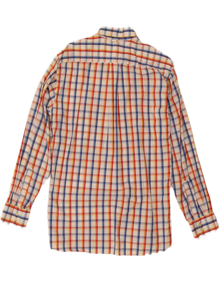 TOMMY HILFIGER Mens Shirt Medium Multicoloured Check Vintage Tommy Hilfiger and Second-Hand Tommy Hilfiger from Messina Hembry 