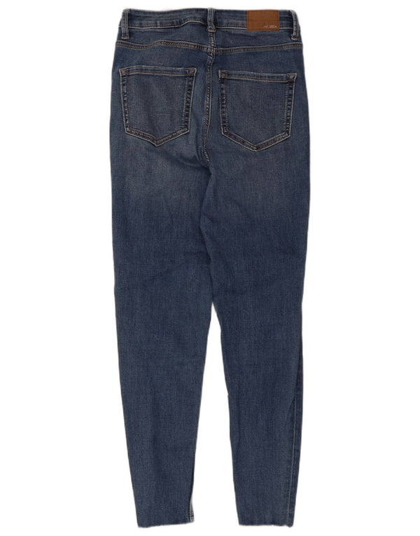 Jeans skinny Ivy da donna Marks & Spencer UK 8 piccoli W26 L26 cotone blu