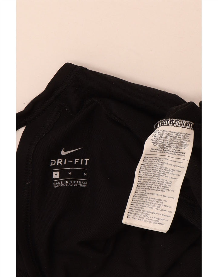 Felpa oversize da donna Nike Dri Fit maglione UK 14 medio nero