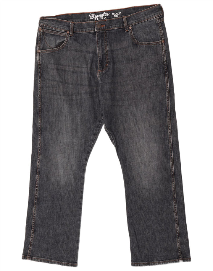 Jeans Wrangler da uomo retrò dalla vestibilità comoda W38 L37 in cotone blu