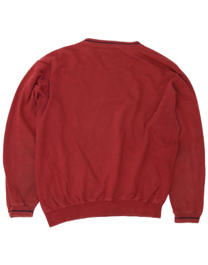 Felpa da uomo Champion Maglione in cotone bordeaux medio