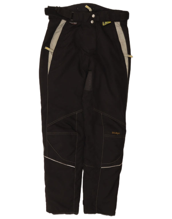 Pantaloni Moto Racer da uomo POLO Small W30 L30 Nero Colourblock Poliammide