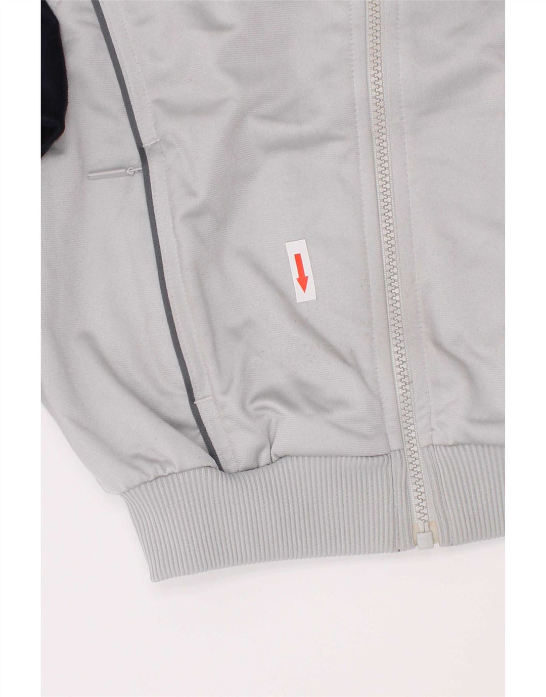 Giacca da ginnastica grafica da ragazzo Adidas 7-8 anni Blu navy Colourblock