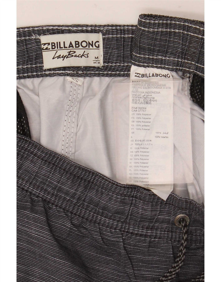 Pantaloncini sportivi da uomo Billabong medio poliestere screziato blu navy
