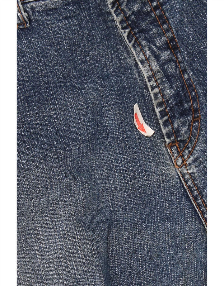 Jeans Straight Uomo Trussardi W44 L30 Cotone Blu