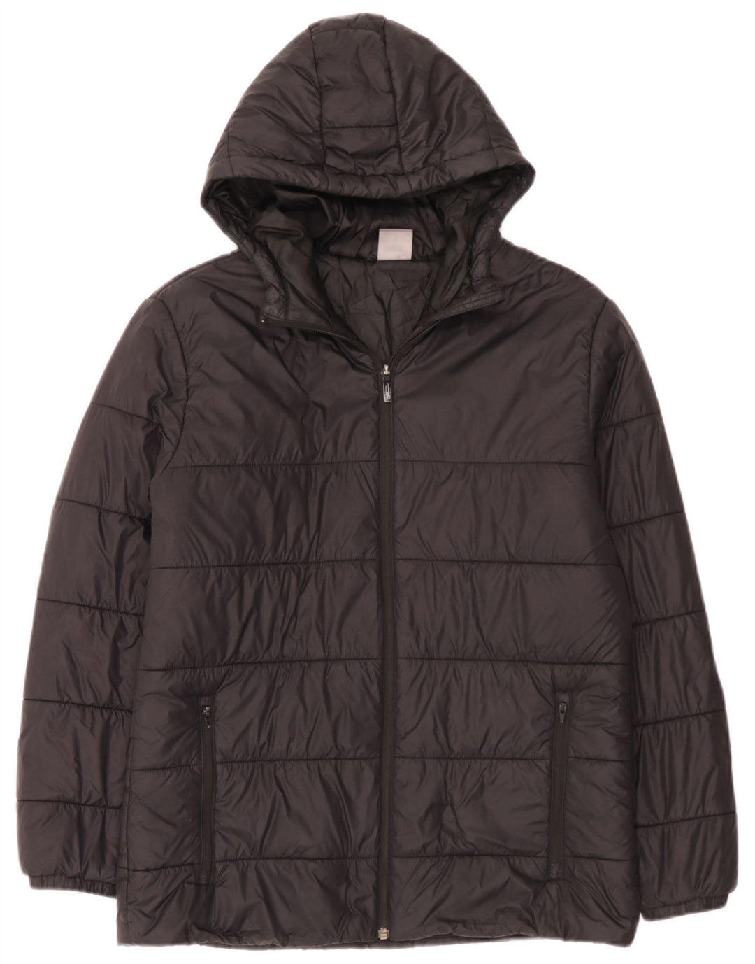 Giacca imbottita con cappuccio da uomo Puma UK 38 nylon nero medio