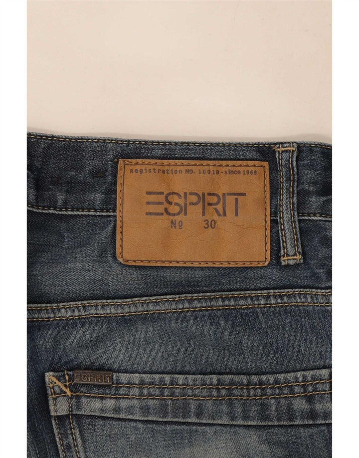 Jeans dritti da donna Esprit W30 L32 cotone blu navy