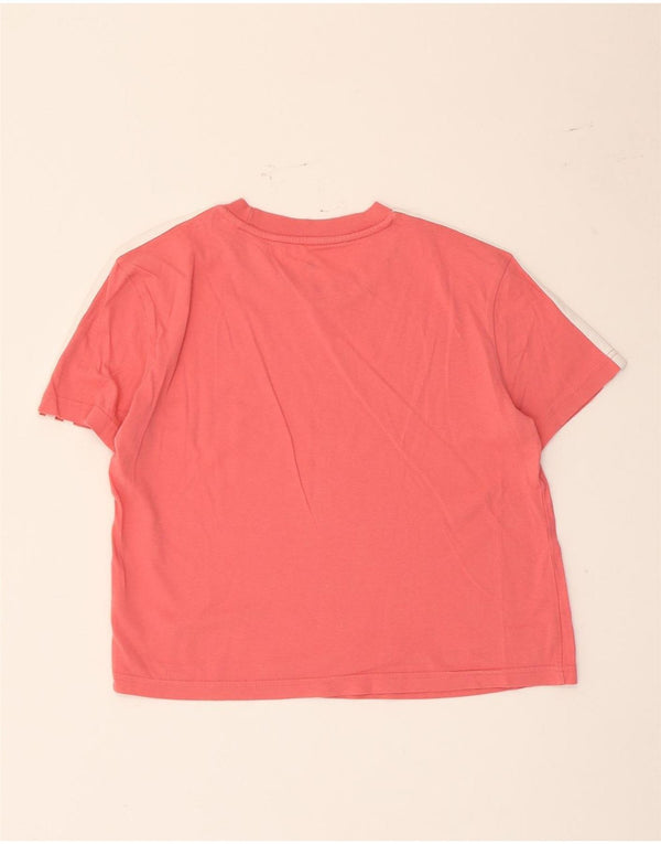 T-shirt da donna Adidas Top UK 8/10 piccola in cotone rosa