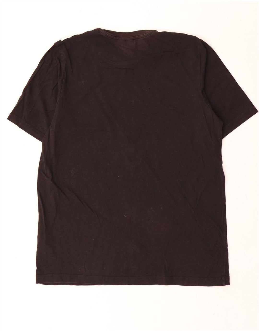 T-shirt Adidas da uomo Top Large in cotone nero