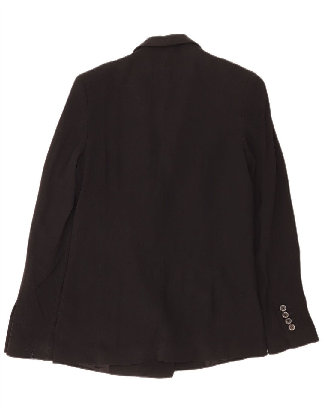 Giacca blazer doppiopetto da donna Zara UK 10 piccola acetato nero