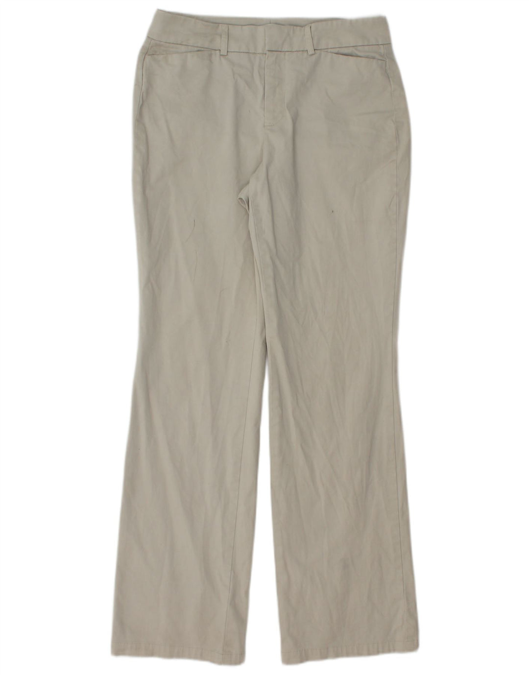 DOCKERS Pantaloni casual vestibilità ideale da donna US 6 Medium W28 L30 Beige