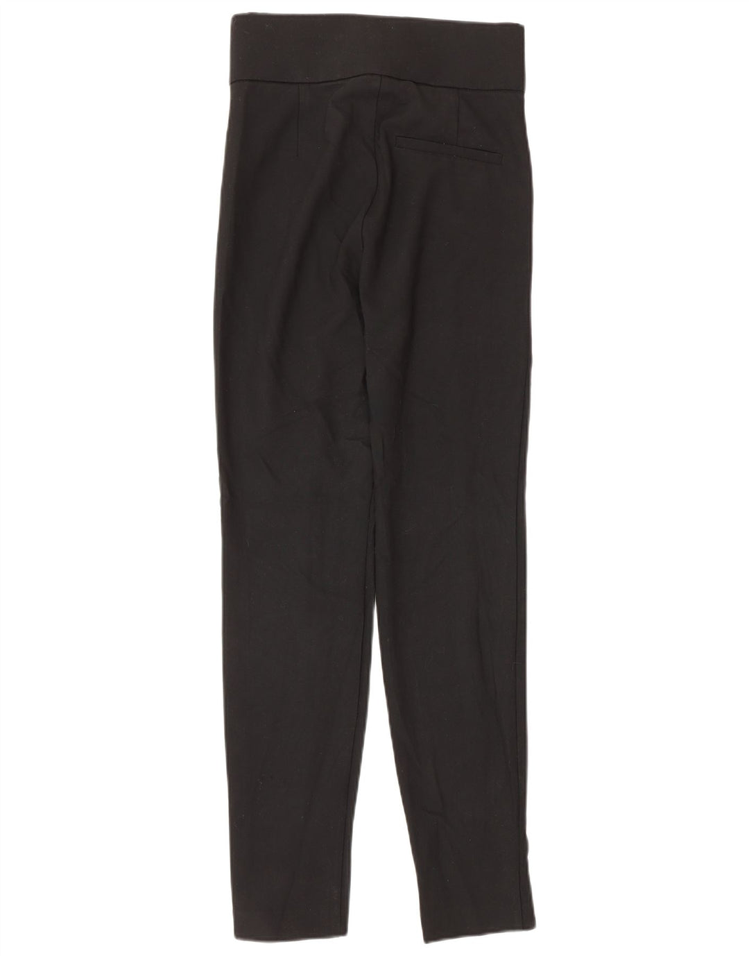 Pantaloni casual slim da donna Zara XS W24 L27 poliestere nero
