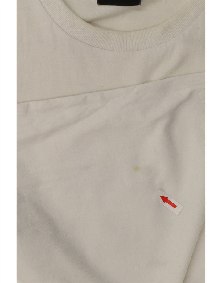 T-shirt grafica da uomo SUPERDRY Top XL in cotone bianco