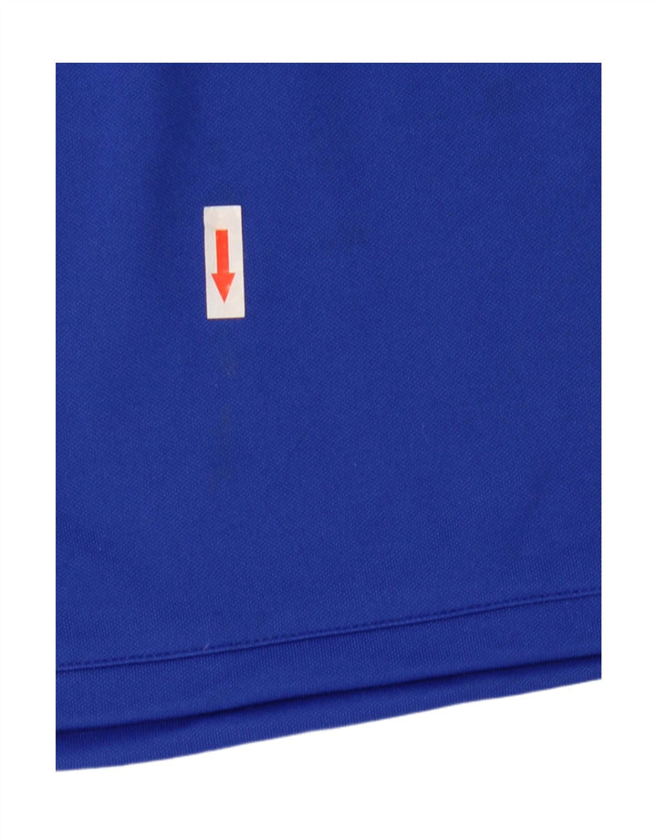 Top della tuta pullover Adidas Climalite da uomo UK 38/40 Blu medio
