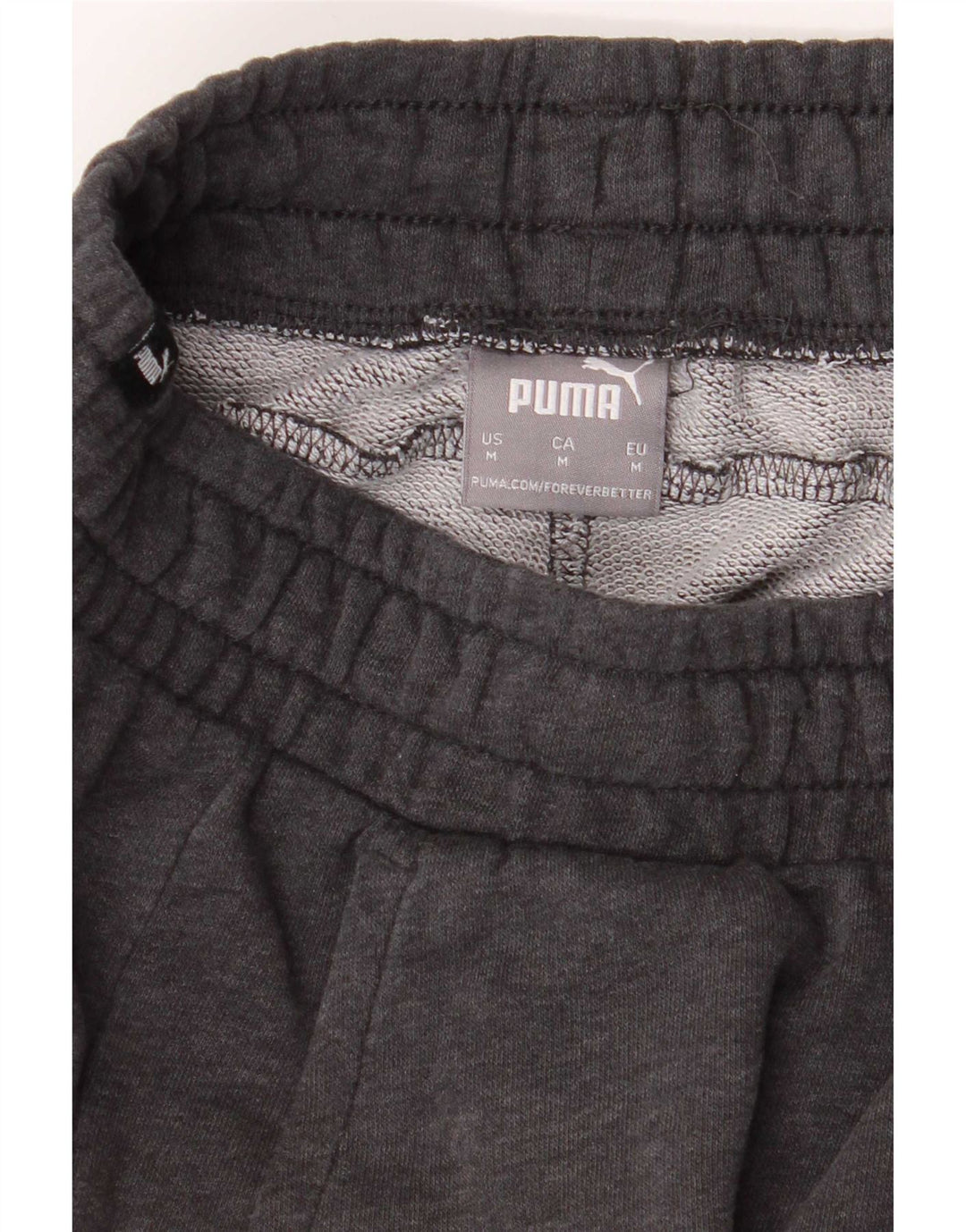 Pantaloni da tuta da uomo Puma Joggers in cotone grigio medio