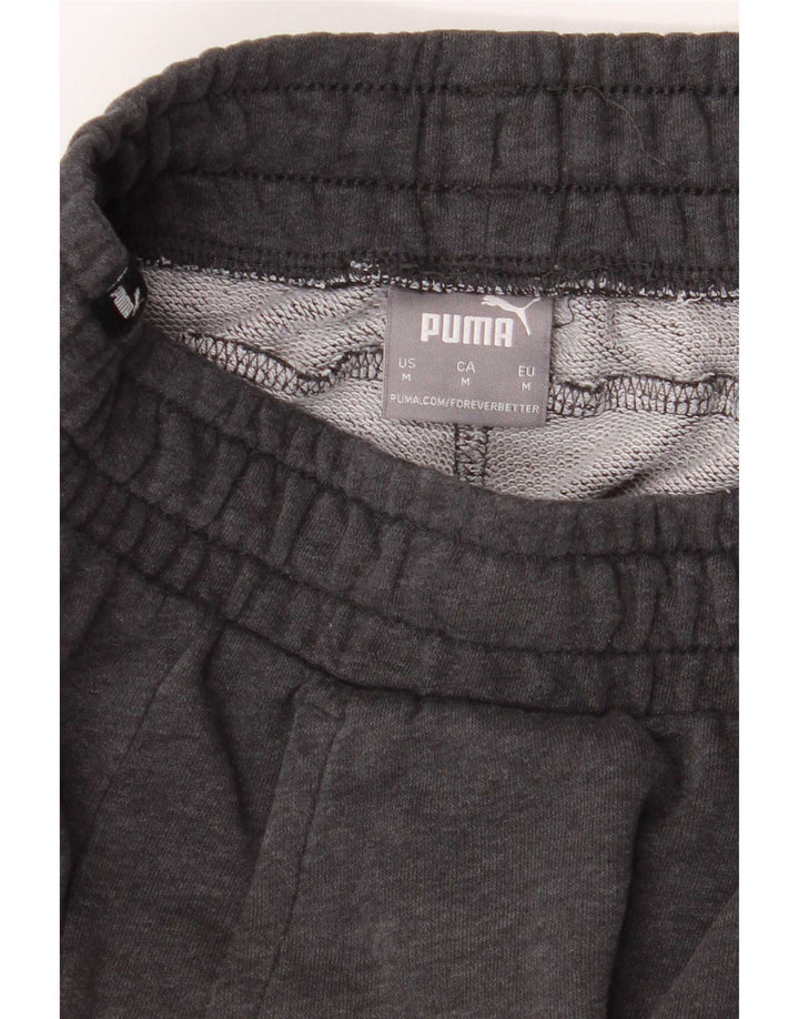 Pantaloni da tuta da uomo Puma Joggers in cotone grigio medio