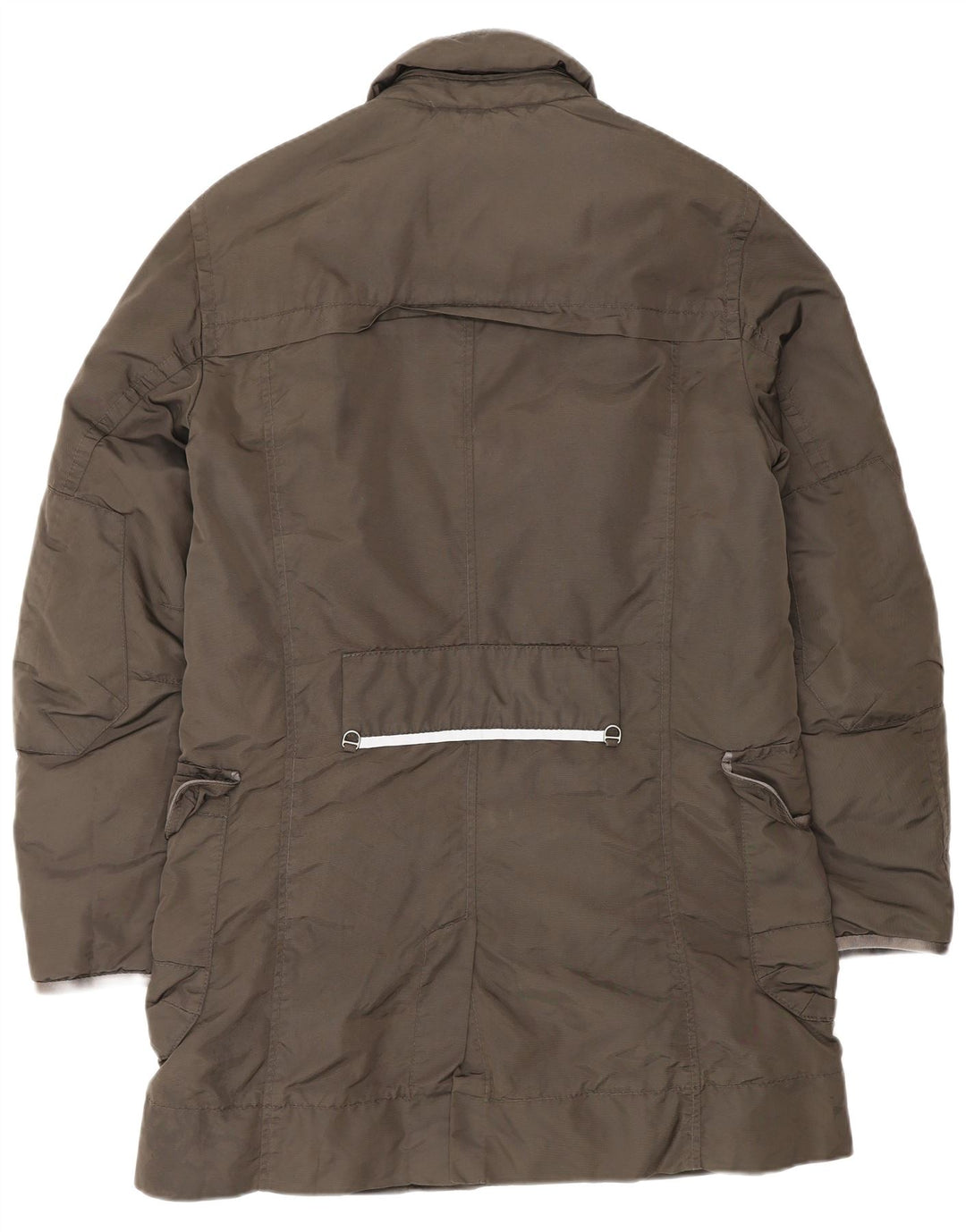 PEUTEREY Cappotto imbottito da uomo UK 36 Small Grigio Poliammide