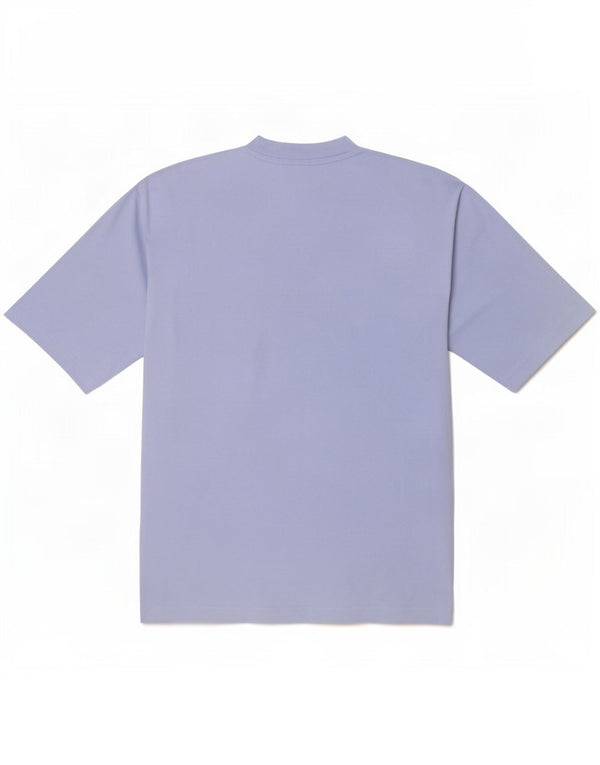 T-shirt grafica oversize da donna Adidas UK 4/6 XS cotone blu