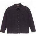 Camicia overshirt da uomo Zara in cotone blu navy medio