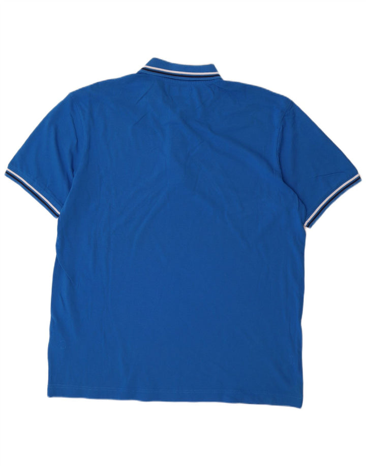 Polo da uomo KAPPA 2XL in cotone blu