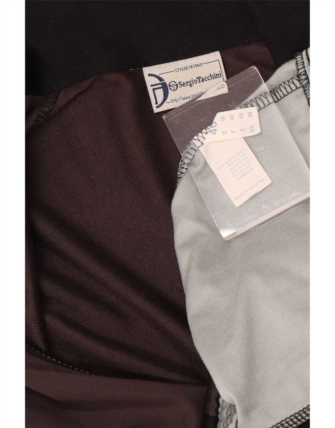 Giacca da tuta da uomo Sergio Tacchini IT 46 Small Brown Colourblock