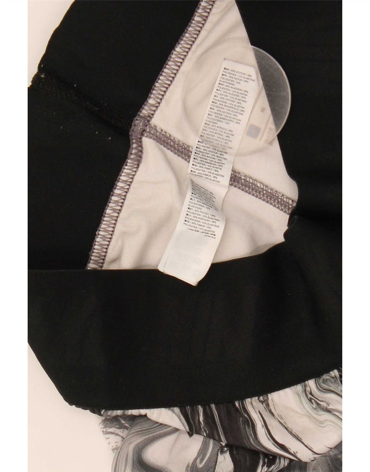Leggings Nike da donna con motivo astratto UK 12 cotone grigio medio