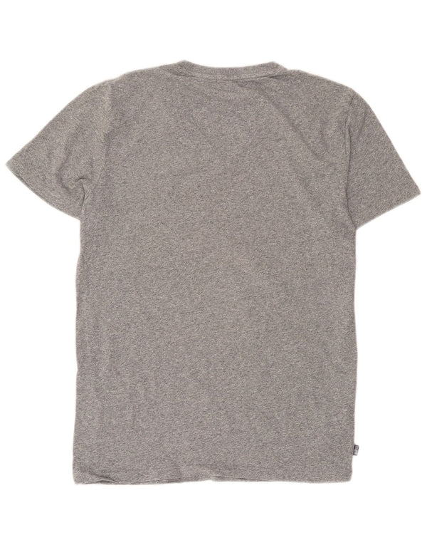 T-shirt da donna Superdry Top UK 18 XL cotone chiazzato grigio