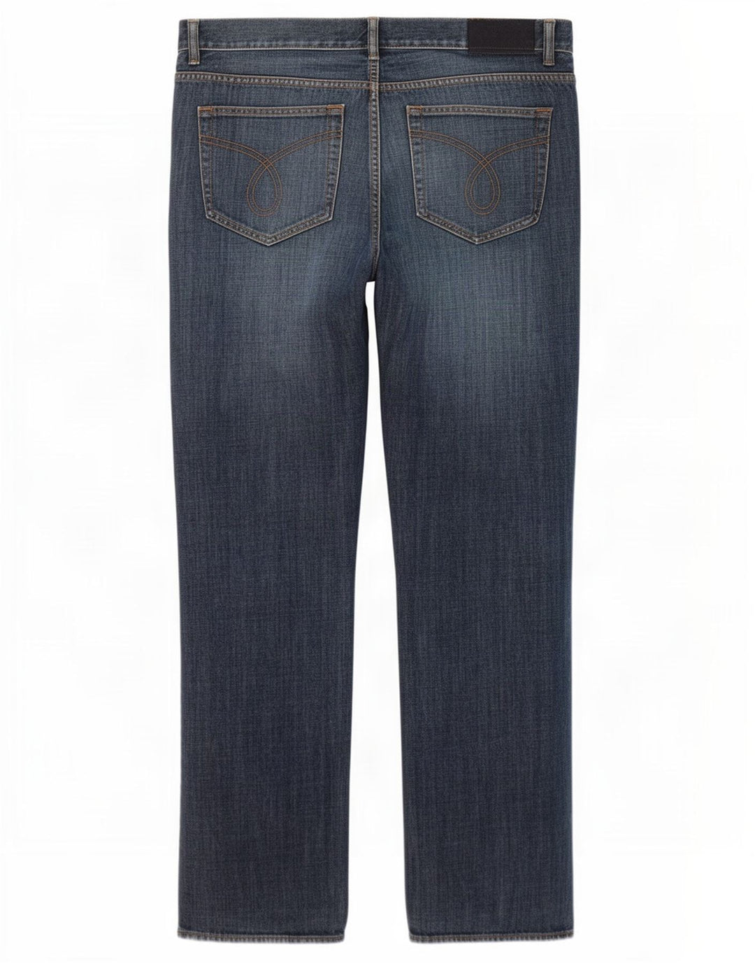 Jeans dritti da uomo Calvin Klein W36 L33 cotone blu