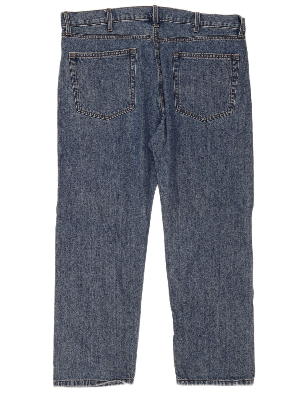 Jeans dritti da uomo Marks & Spencer W40 L29 cotone blu